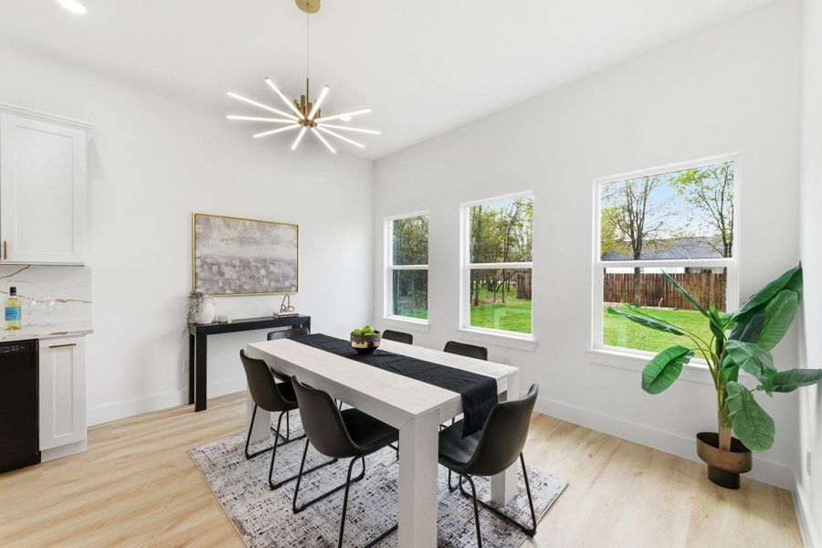 Furnished interior view inside a new home in , Bastrop (Image 10).