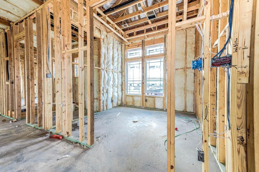 In-progress construction of a new home in , Needville, TX (Image 18).