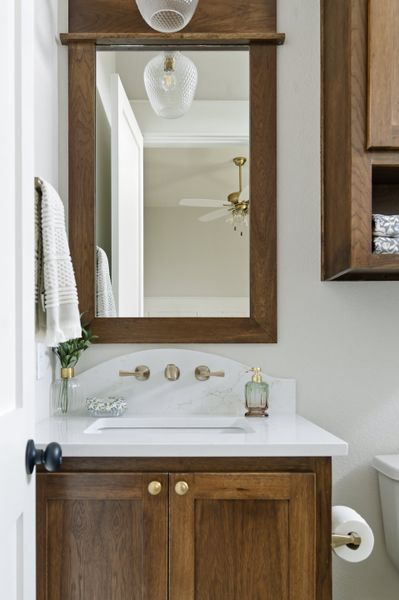 Close-up of interior finishes inside a home in Stella Ranch, Bryan (Image 81).
