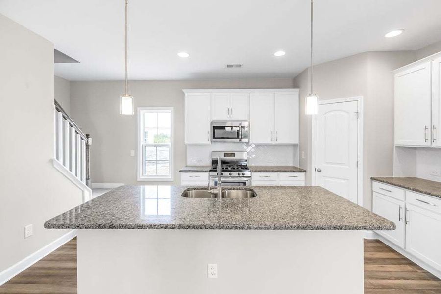 Representative furnished interior of a home built from the Aberdeen by Caviness & Cates Communities in Bartlett Manor, Youngsville (Image 43).