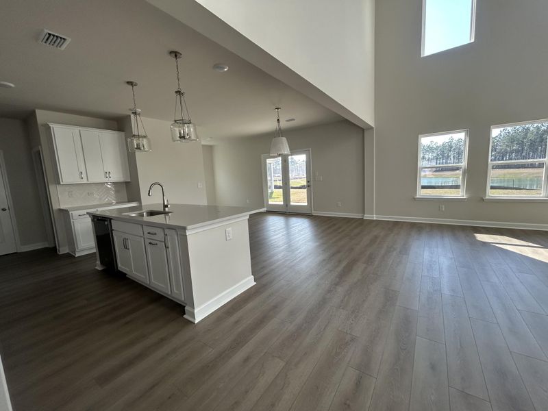 Spacious, unfurnished interior of a new home in , Ravenel (Image 28).
