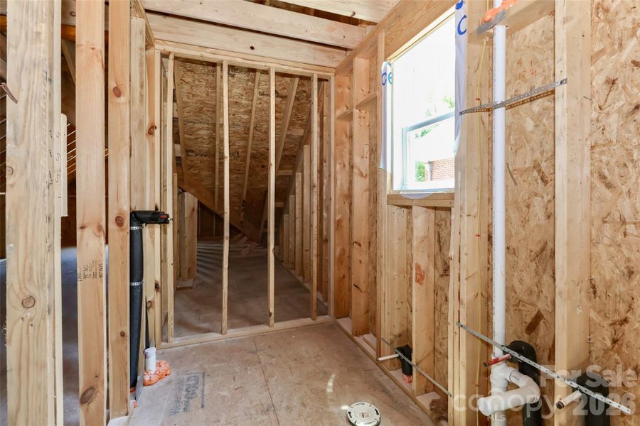 In-progress construction of a new home in , Statesville, NC (Image 37).