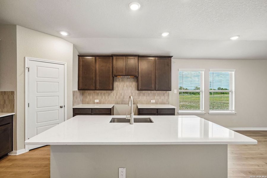 Furnished interior view inside a new home in Legendary Trails - Premier Series, Cibolo (Image 12). Furnished interior view inside a new home in Legendary Trails - Premier Series, Cibolo (Image 12).
