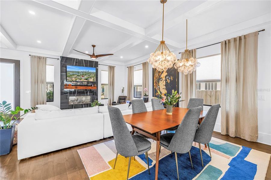 Furnished interior view inside a new home in , St. Petersburg (Image 50).