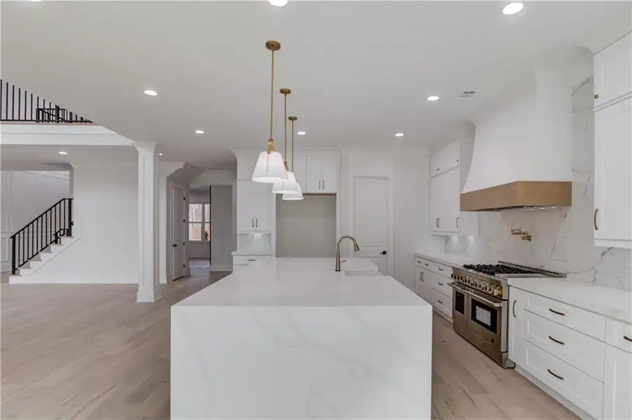 Furnished interior view inside a new home in , Hoschton (Image 5).