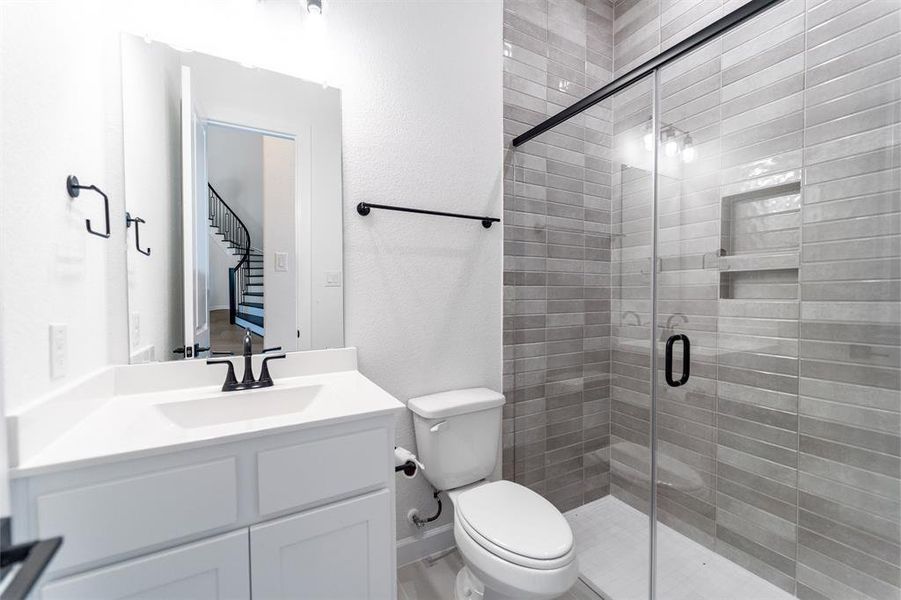 Furnished interior view inside a new home in Green Meadows, Celina (Image 3). Furnished interior view inside a new home in Green Meadows, Celina (Image 3).