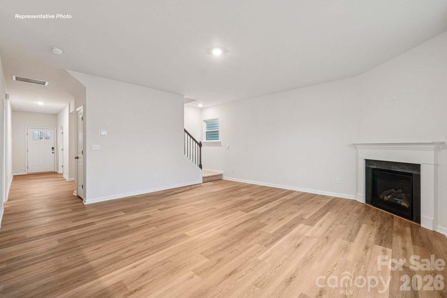 Spacious, unfurnished interior of a new home in The Falls at Newton, Newton (Image 27).