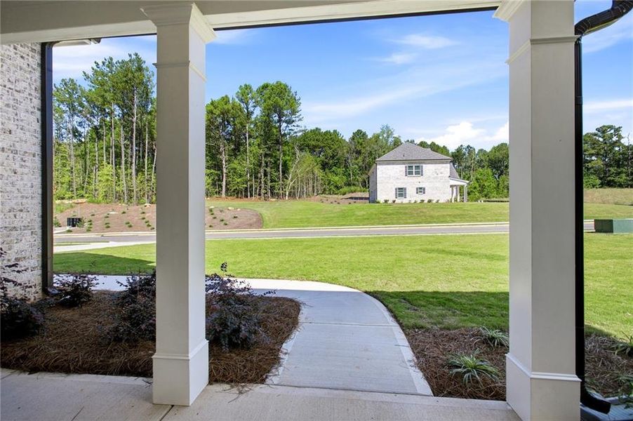 Exterior details and patio area of a home in , Ellenwood (Image 3).