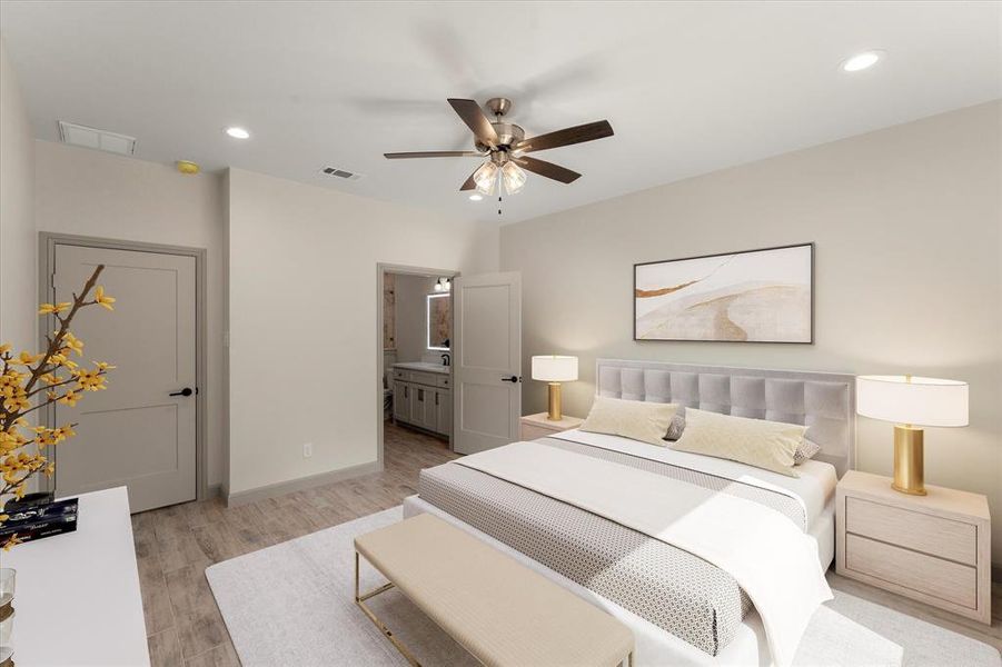 Furnished interior view inside a new home in , Gun Barrel City (Image 3). Furnished interior view inside a new home in , Gun Barrel City (Image 3).