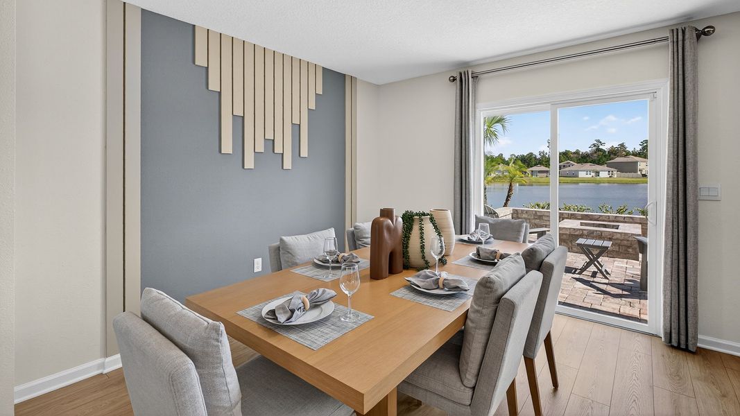 Representative furnished interior of a home built from the CALI by D.R. Horton in Copes Landing, Jacksonville (Image 14).