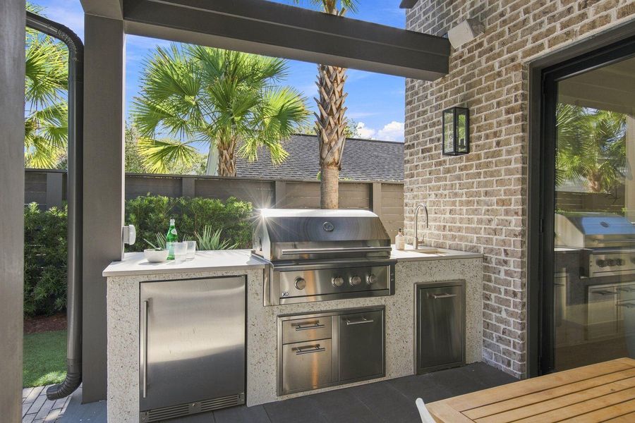 Exterior details and patio area of a home in , Mount Pleasant (Image 40).