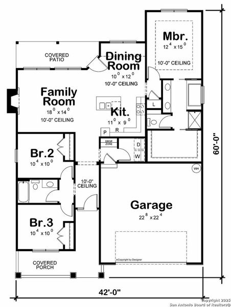 2D floor plan layout of this home in , Natalia, TX (Image 4). 2D floor plan layout of this home in , Natalia, TX (Image 4).