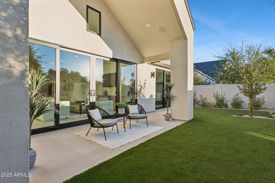 Covered patio Covered patio
