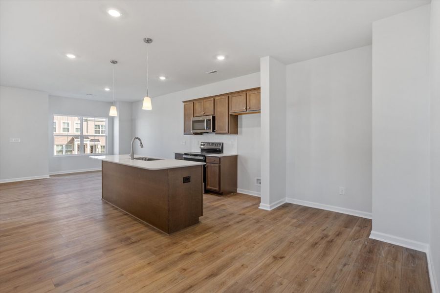 Furnished interior view inside a new home in Renaissance at White Oak, Garner (Image 10).