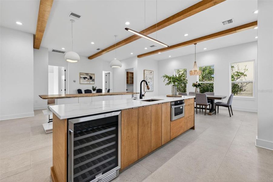 Furnished interior view inside a new home in , Belleair Beach (Image 18).