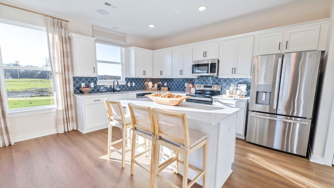Representative furnished interior of a home built from the Bedford by DRB Homes in Riley Farms, Rockvale (Image 8).
