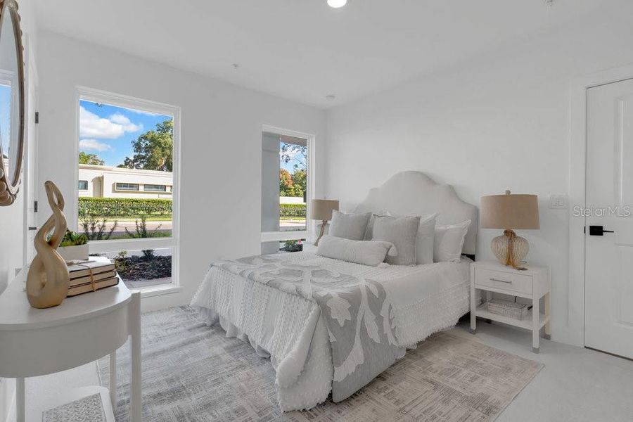 Furnished interior view inside a new home in , Orlando (Image 14).