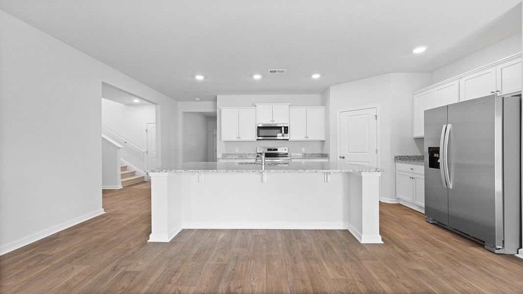 Furnished interior view inside a new home in Lakeview at Kitfield, Moncks Corner (Image 3).