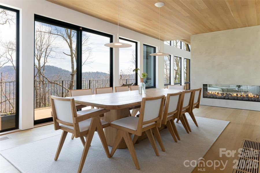 Exterior details and patio area of a home in , Asheville (Image 22).