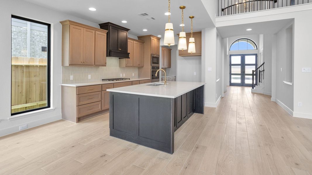 Furnished interior view inside a new home in Briarley, Montgomery (Image 10).