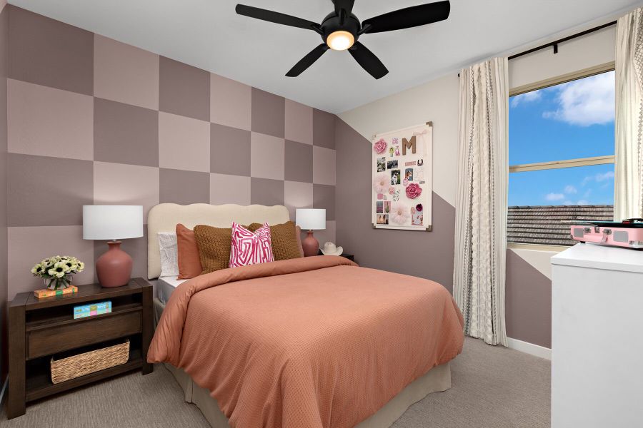 Representative furnished interior of a home built from the Sienna by Mattamy Homes in Soleo, San Tan Valley (Image 18).