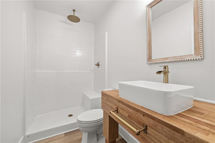 Furnished interior view inside a new home in , Flowery Branch (Image 28).