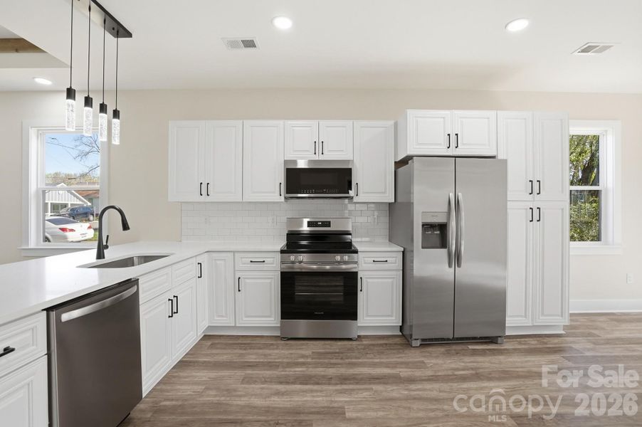 Furnished interior view inside a new home in , Concord (Image 9).