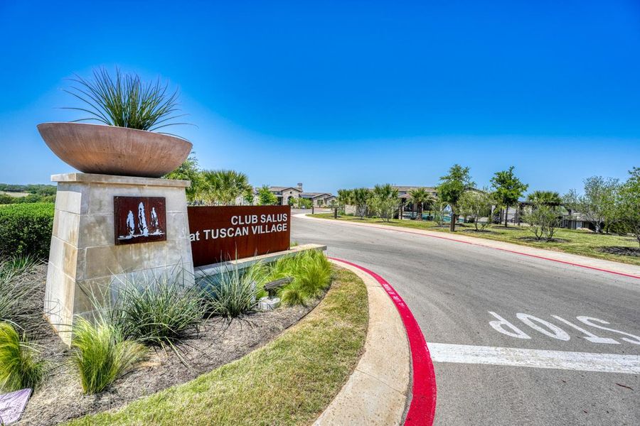 Front exterior of a new home in , Horseshoe Bay, TX, highlighting curb appeal (Image 19).
