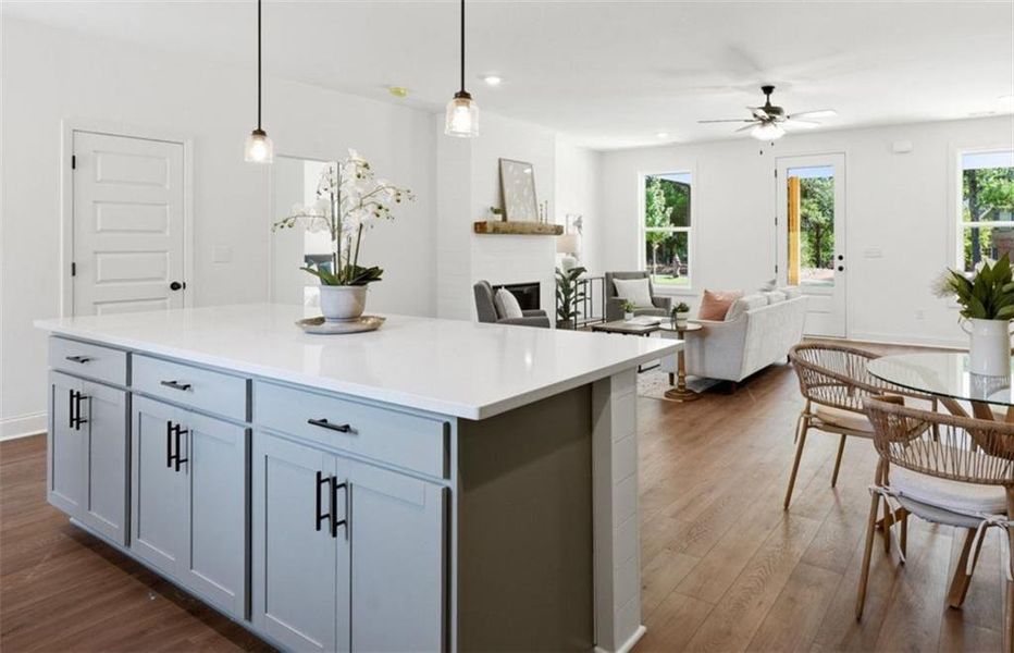 Furnished interior view inside a new home in , Mansfield (Image 19).