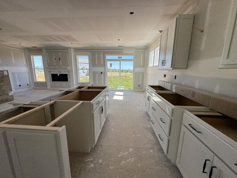 In-progress construction of a new home in The Meadows at Laurelbrook, Sherrills Ford, NC (Image 9).
