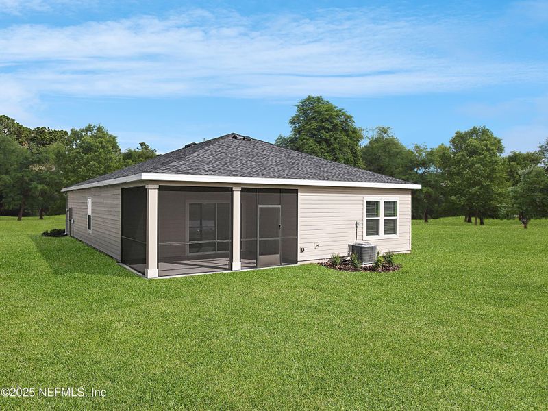 Exterior details and patio area of a home in , Green Cove Springs (Image 2).