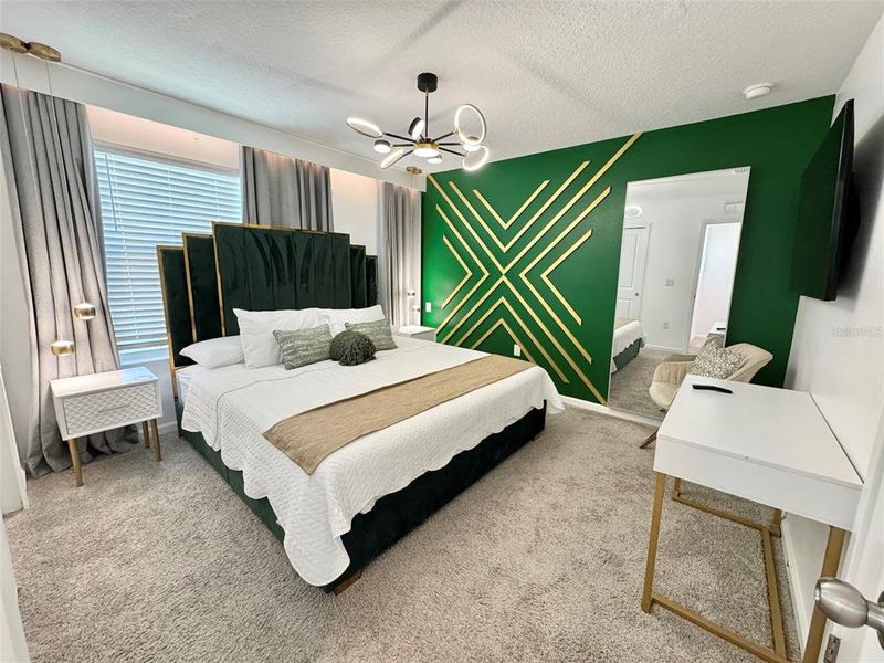 Furnished interior view inside a new home in , Kissimmee (Image 23).
