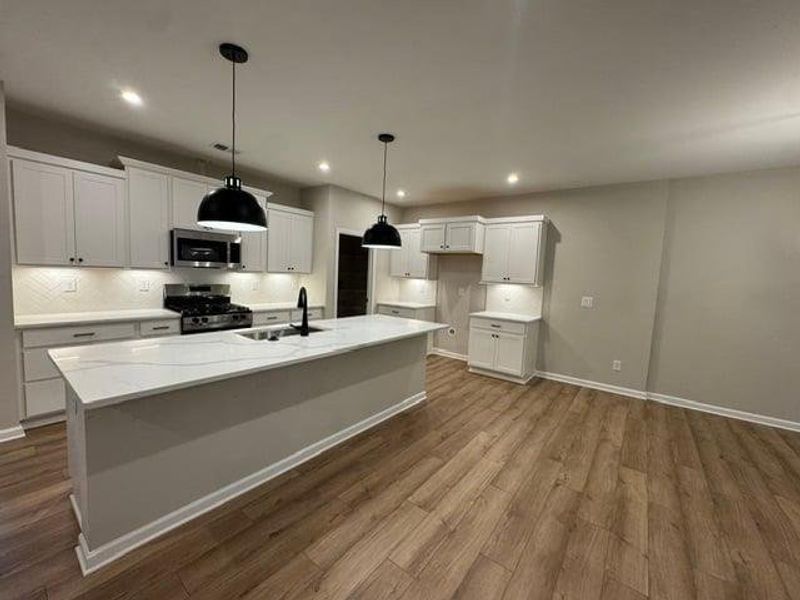 Furnished interior view inside a new home in Easton Park, Dallas (Image 5).