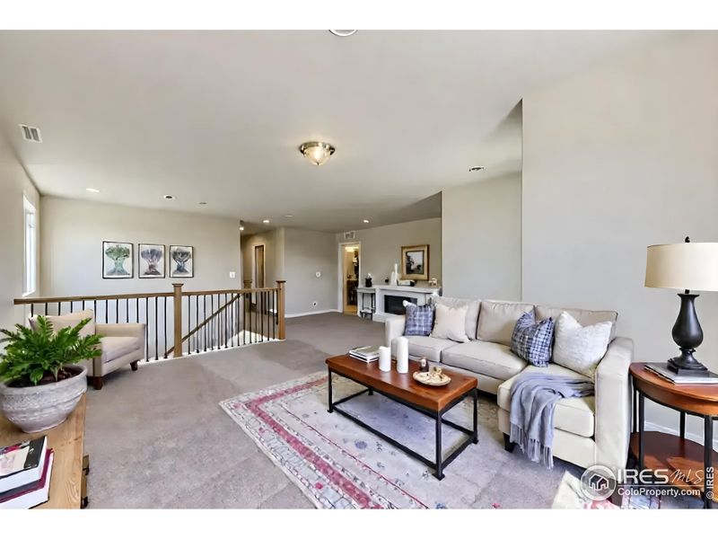Furnished interior view inside a new home in Lochbuie Station – Jewel Collection, Lochbuie (Image 13).