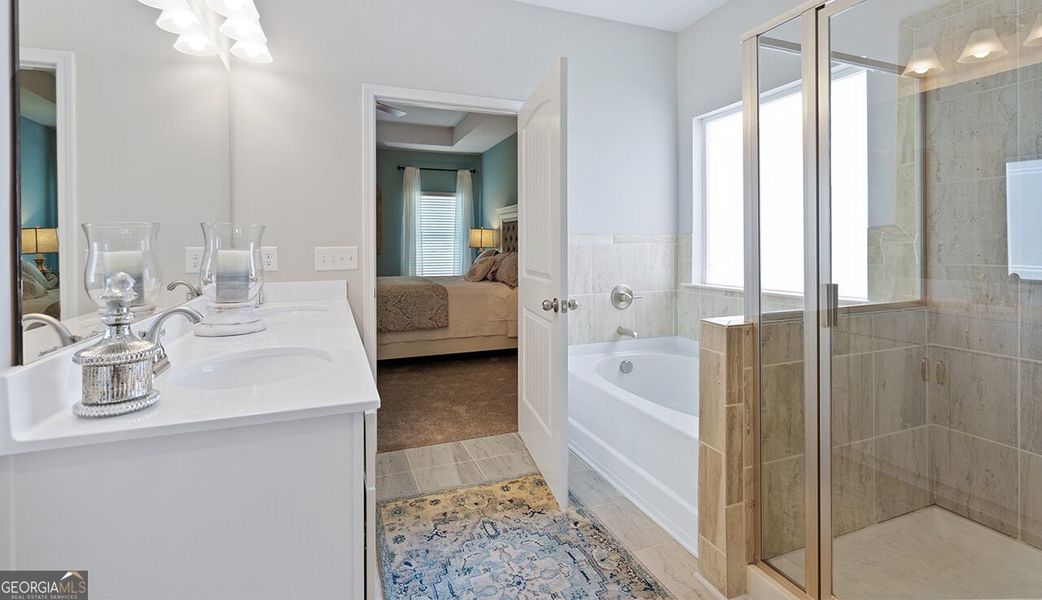 Furnished interior view inside a new home in Avalon, Perry (Image 7).