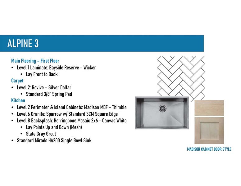 Sample of building materials used in homes in , Houston (Image 3).