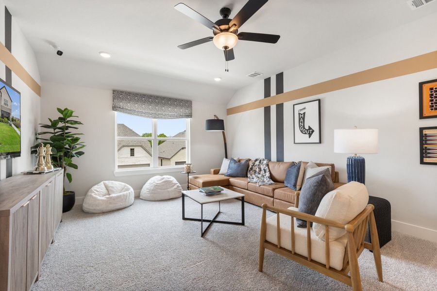 Representative furnished interior of a home built from the The Sequoia M by Davidson Homes LLC in Heartland, Heartland (Image 15).