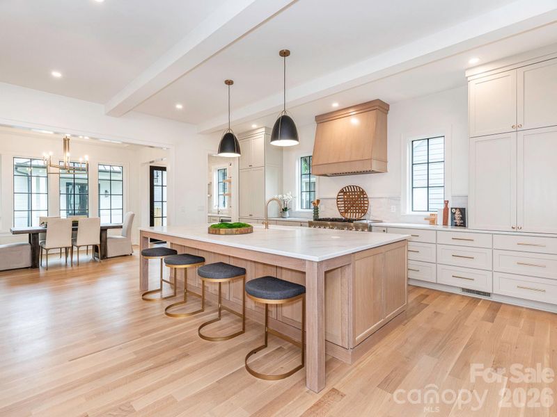 Kitchen and dining