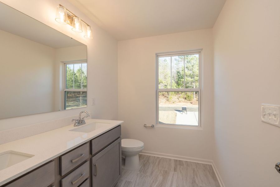 Furnished interior view inside a new home in Grandview, Albemarle (Image 9).
