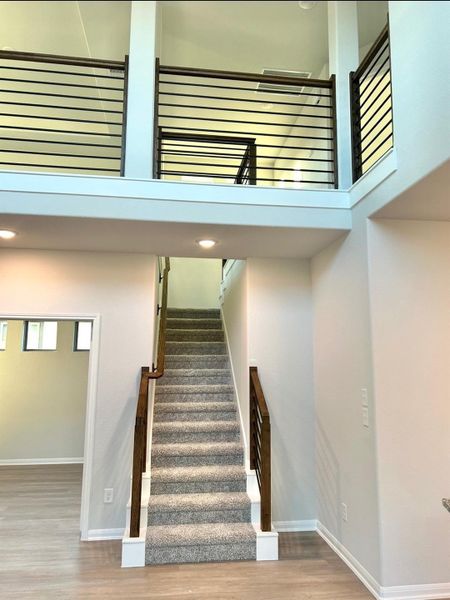 Spacious, unfurnished interior of a new home in Bluebonnet Village, Bellville (Image 44). Spacious, unfurnished interior of a new home in Bluebonnet Village, Bellville (Image 44).