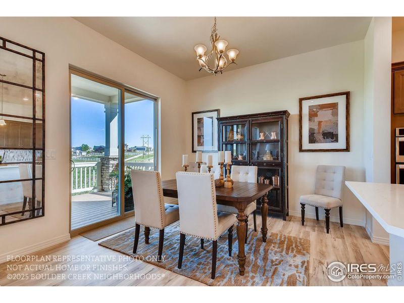 Furnished interior view inside a new home in , Westminster (Image 16).