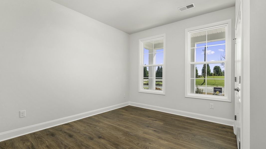 Spacious, unfurnished interior of a new home in The Villas at Kinsley, Jamestown (Image 9).