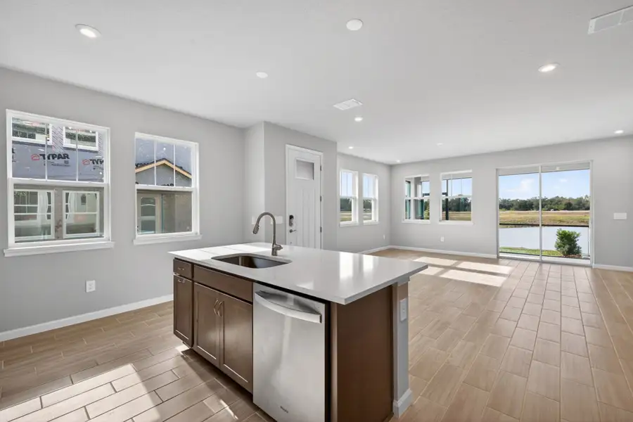 Furnished interior view inside a new home in Crosswind Ranch, Parrish (Image 5).