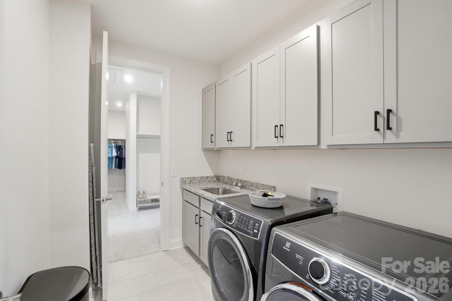 Furnished interior view inside a new home in , Belmont (Image 12).