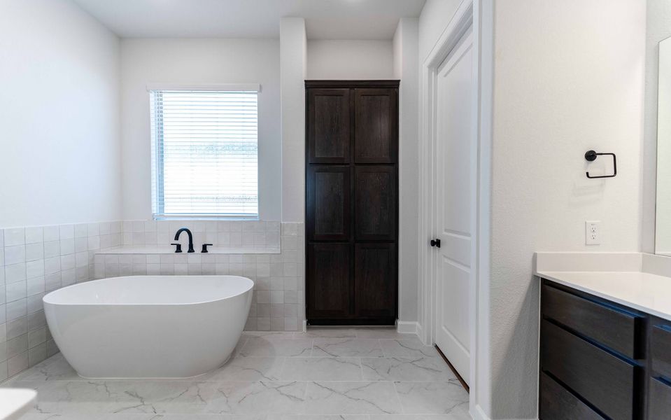 Furnished interior view inside a new home in Solterra, Mesquite (Image 9).