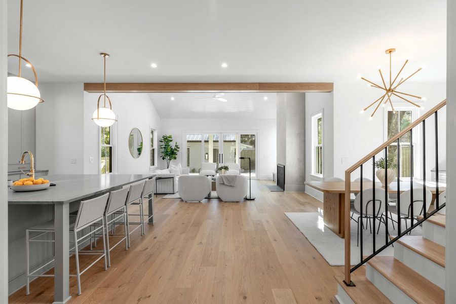 Furnished interior view inside a new home in , Mount Pleasant (Image 12).