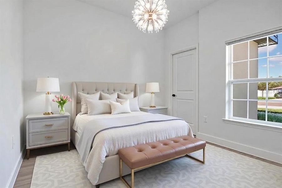 Furnished interior view inside a new home in , Ocala (Image 19).