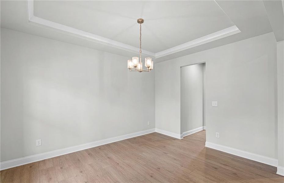Spacious, unfurnished interior of a new home in Sierra Creek, Hoschton (Image 39).