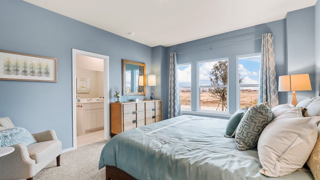 Furnished interior view inside a new home in Orchard Village, Fort Worth (Image 25).
