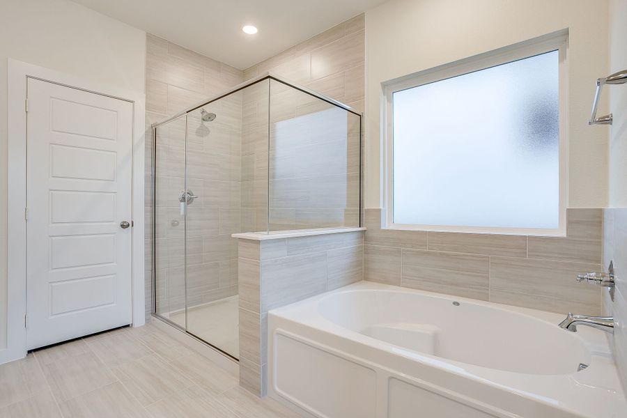 Representative furnished interior of a home built from the Palmer by Graham Hart Home Builder in Bear Ridge, Burleson (Image 14).
